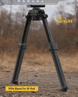 CVLIFE 7.8-10.6 Inches Bipod 30% Carbon Fiber Compatible with M-Rail, view 6