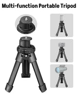 CVLIFE 8-15.5 Inches Shooting Tripod with 360° Rotate V Yoke Holder, view 5