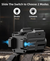 CVLIFE 800 Lumens Pistol Flashlight, view 3