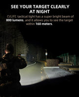 CVLIFE 800 Lumens Pistol Flashlight, view 5