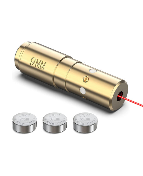 CVLIFE 9mm Laser Bore Sight Red Laser Boresighter