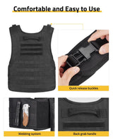 CVLIFE Adjustable Vest with Waist Dual Layer Hook, view 2