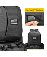 CVLIFE Backpack Rucksack 60L Large Assault Pack, view 6