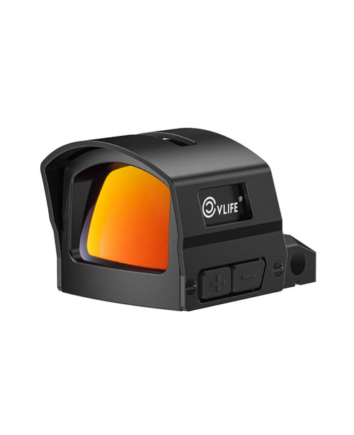 CVLIFE BearMight Auto-Brightness Red/Green Dot Sight with Hood