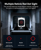 CVLIFE BearMight M05 Solar Red Dot for MOS, view 4