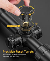 CVLIFE BearPower 5-25x50 FFP Scope, view 4