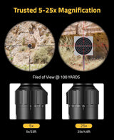 CVLIFE BearPower 5-25x50 FFP Scope, view 6