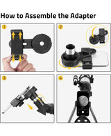 CVLIFE BearPower 90mm Aperture 800mm Professional High Powered Telescope for Adults, view 6