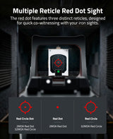 CVLIFE BearSwift M06 Solar Red Dot Sight for PDP 2.0, view 4