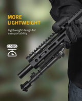 CVLIFE Bipod 6-9 Inch Lightweight shoulder-mount Bipod for M-Rail, view 6