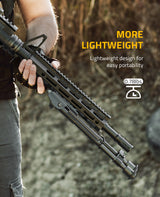 CVLIFE Bipod 9-13 Inches shoulder-mount Bipod for Picatinny and M-rail, view 2