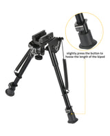CVLIFE Bipod 9-13 Inches shoulder-mount Bipod for Picatinny and M-rail, view 5