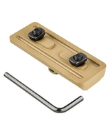 CVLIFE Bipod Adapter Bipod Mount Sling Stud 4 T-Nuts 4 Screws and 1 Wrench, view 6