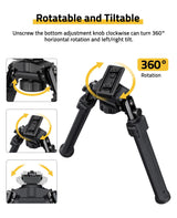 CVLIFE Bipod Compatible with m-rail Bipods, view 2