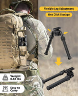 CVLIFE Bipod Compatible with m-rail Bipods, view 6