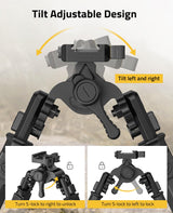 CVLIFE Bipod Picatinny Bipod Quick Release, view 5