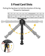 CVLIFE Bipods shoulder-mount Bipod Compatible with m-rail Bipod, view 4