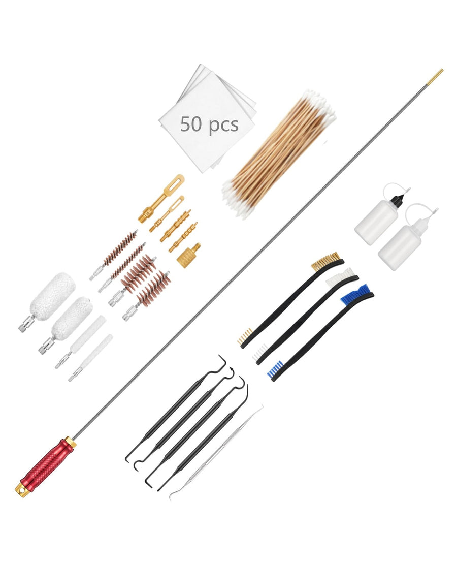 CVLIFE Bore Brushes with Cotton Mops