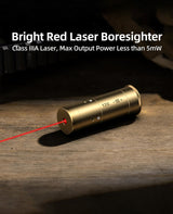 CVLIFE Bore Sight 12-Gauge Red Laser Boresighter with Extra Batteries, view 5