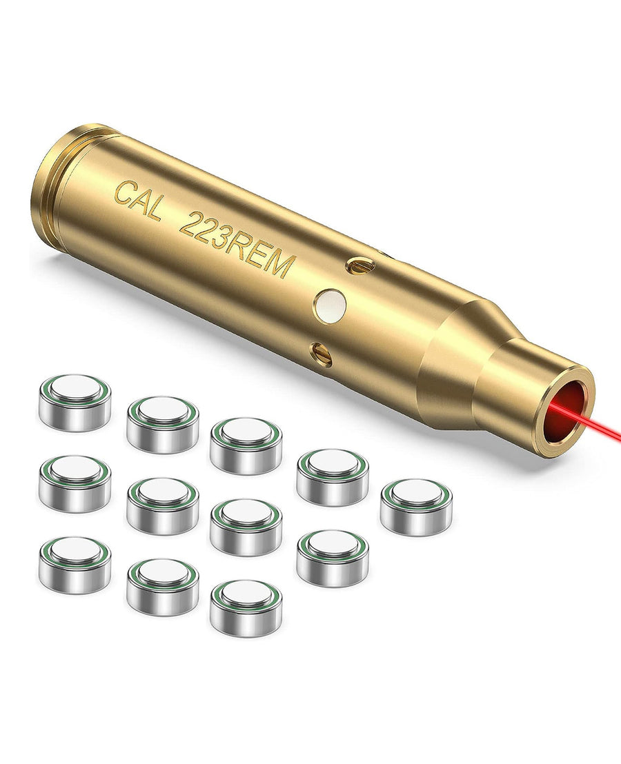 CVLIFE Bore Sight 223 5.56mm Red Laser Boresighter