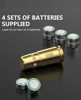 CVLIFE Bore Sight 9mm Red Laser with 4 Sets of Batteries, view 2