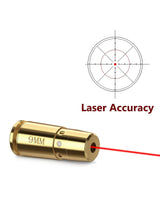 CVLIFE Bore Sight 9mm Red Laser with 4 Sets of Batteries, view 3