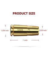 CVLIFE Bore Sight 9mm Red Laser with 4 Sets of Batteries, view 5