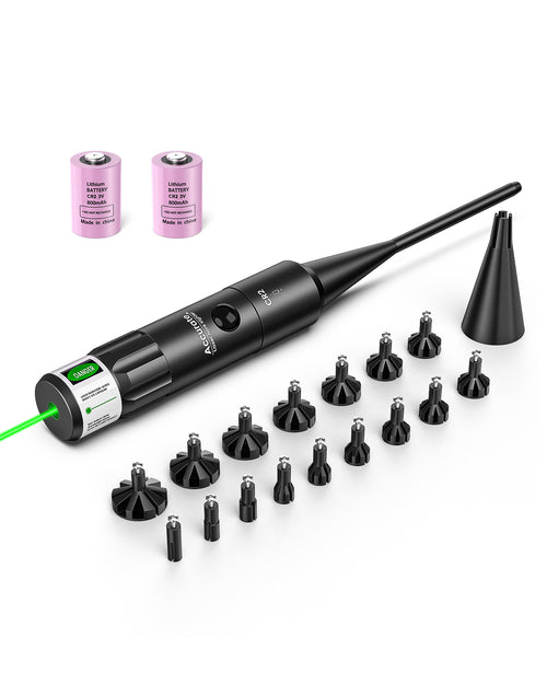 CVLIFE Bore Sight Kit Bright Green or Red Dot