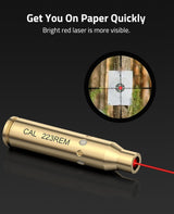 CVLIFE Bore Sight Laser for Scope Red Dot with Batteries, view 3