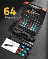 CVLIFE Bore Sight Laser Kit with 64 Adapters fit 0.17 to 12GA Calibers, view 6