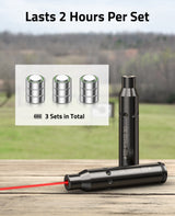 CVLIFE Bore Sight Laser 223/556 with 3 Sets of Batteries, view 4