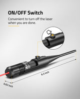 CVLIFE BoreSighter Bore Sight Kit with Button Switch, view 5