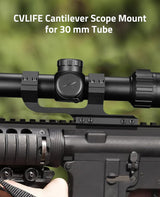 CVLIFE Cantilever Scope Mount 30 mm Offset Dual Ring One-Piece, view 2