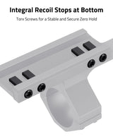 CVLIFE Cantilever Scope Mount 30 mm Offset Dual Ring One-Piece, view 3