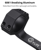 CVLIFE Cantilever Scope Mount 30 mm Offset Dual Ring One-Piece, view 5