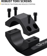 CVLIFE Cantilever Scope Mounts 1 inch | Offset Dual Ring One-Piece Scope Mount, view 3