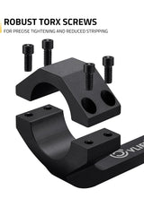 CVLIFE 34mm Cantilever Scope Mounts, Offset Dual Ring One-Piece Scope Mount, view 5