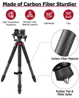 CVLIFE Carbon Fiber Lightweight Tripod hunting Rest, view 2