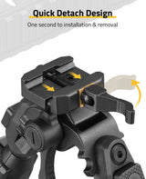 CVLIFE Carbon Fiber Tiltable Quick Release, view 3