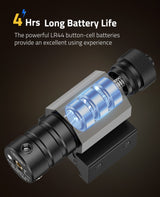 CVLIFE Compact Red Laser Sights with Picatinny Rail Mount, view 6