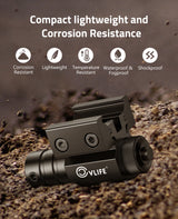 CVLIFE Compact Red Laser Sights with Picatinny Rail Mount, view 4