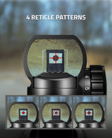 CVLIFE WolfCloak Red Dot Sight with 4 Reticles, view 3