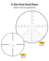 CVLIFE EagleBlaze 5-25x50 FFP Rifle Scope, view 4