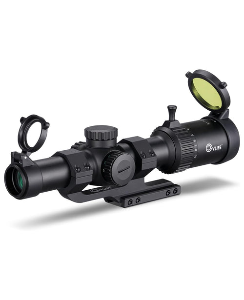 CVLIFE EagleFeather 1-10x24 LPVO Rifle Scope with 30mm Mount
