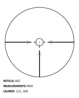 CVLIFE EagleFeather 1-4x24 LPVO CQB Rifle Scope with Mount, view 2