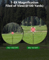 CVLIFE EagleFeather 1-8x24 LPVO Rifle Scope, view 2