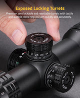 CVLIFE EagleFeather 2-10x32 MPVO AO Rifle Scope, view 2