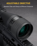 CVLIFE EagleFeather 2.5-10X50 AO Rifle Scope, view 3