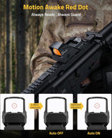 CVLIFE EagleFeather 2 MOA Dot Sight with Motion Awake, view 4