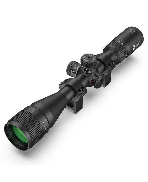 CVLIFE EagleFeather 3-12x44 AO Rifle Scope with Locking Turret